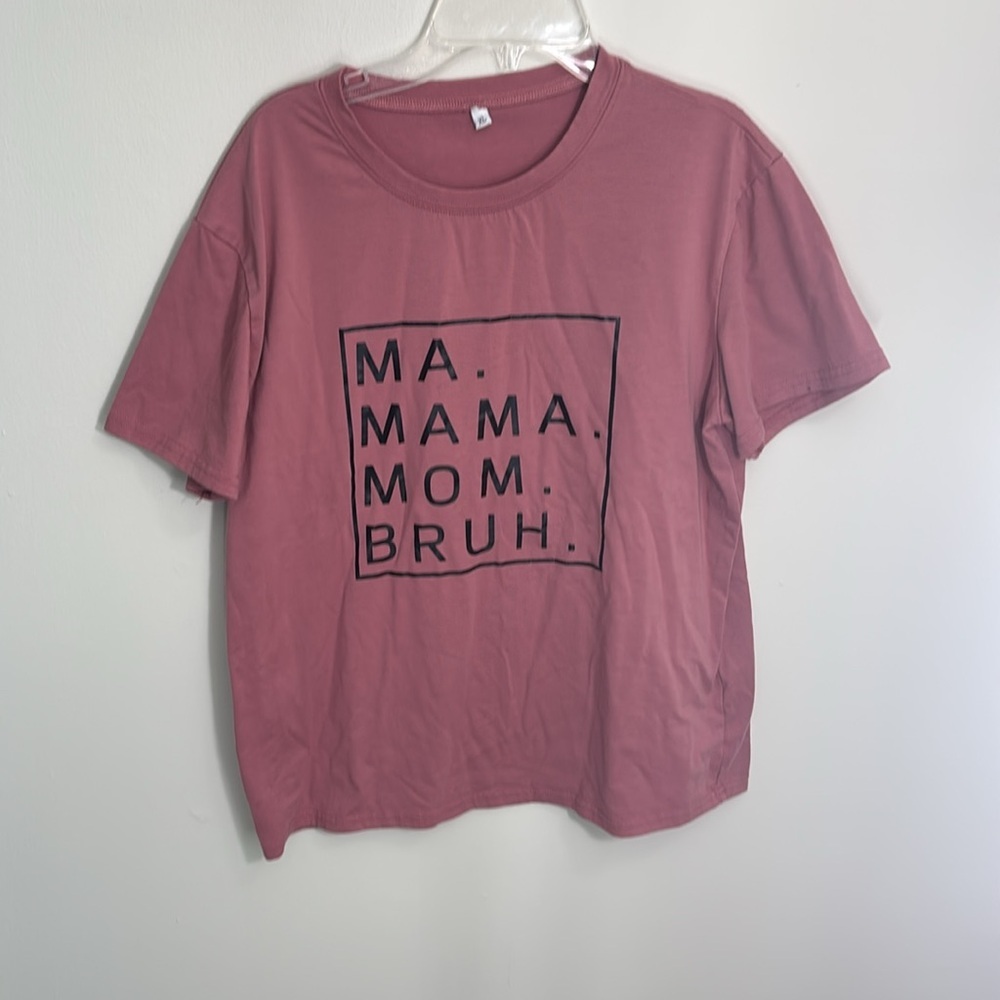 Pink and White Mama T-Shirts - Picture 8 of 9